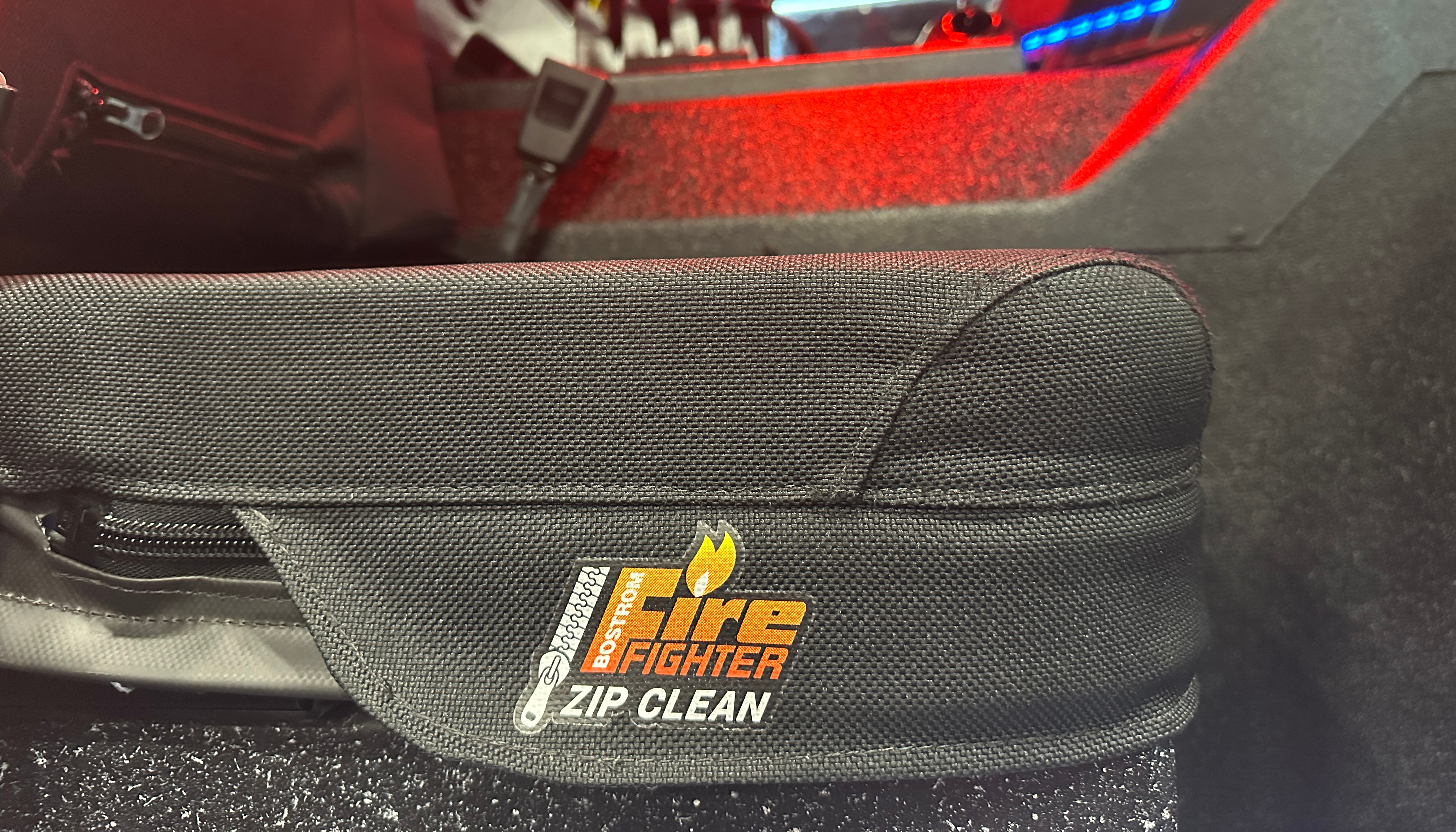 FireFighter ZipClean in cab