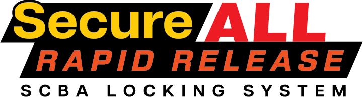 SecureAll RapidRelease SCBA bracket hands-free logo