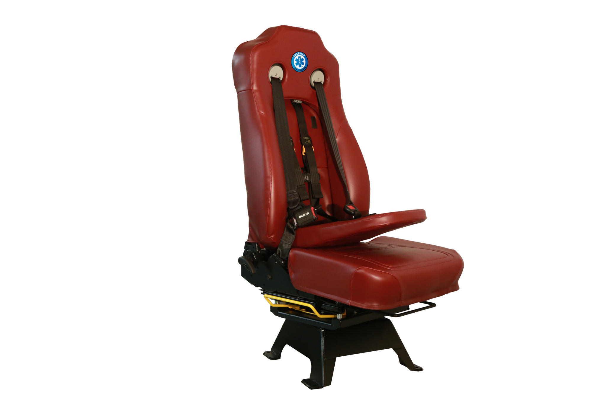 guardian seat with yellow lever